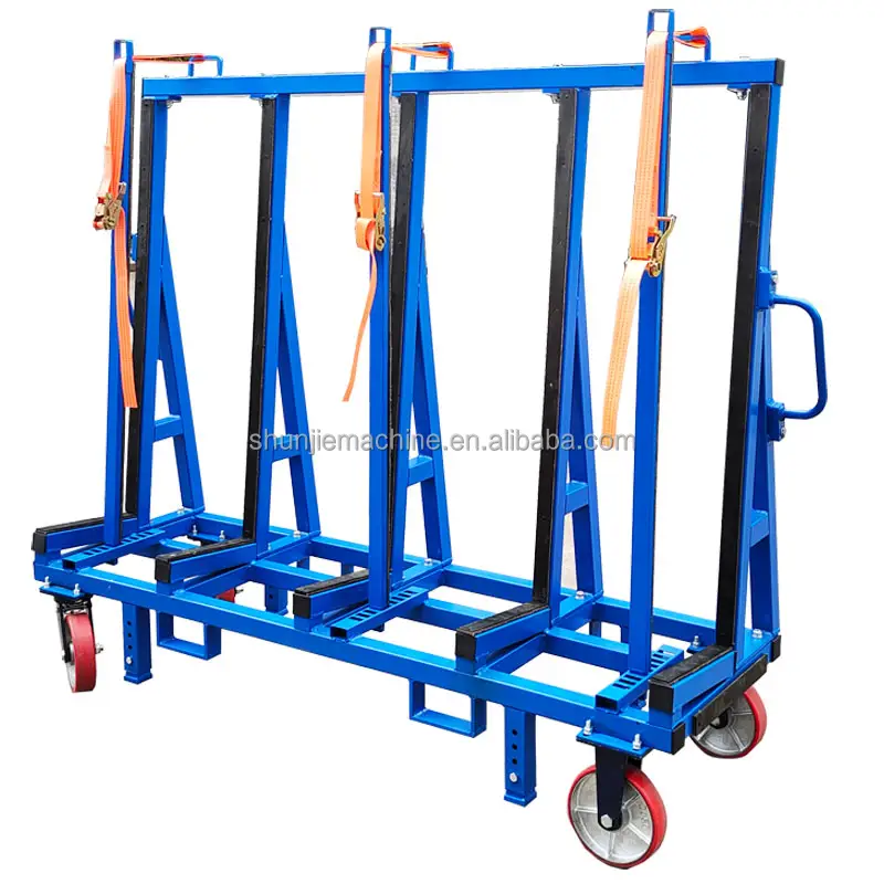 Heavy Duty A Frame Rack Platte Glas wagen Stein Display Keramik platte Transport Marmorplatte Fliesen Granit Display Stand