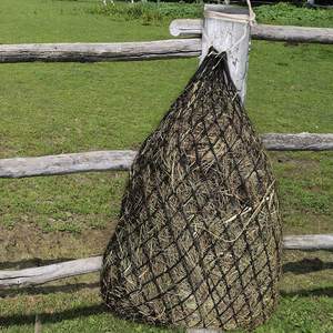 Oem סוס אספקת האכלת חור Feed איטי סוס חציר נטו איטי-האכלת תיק עם תחתון טבעת חורים קטנים רשת חציר נטו עבור סוס - Product Image 2