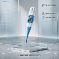 Vente en gros de fièvre à température corporelle Thermomètre électronique numérique flexible médical et clinique pour bébés adultes