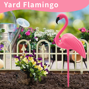 Chingyoo hồng Flamingo sân nhiệt đới bên trang trí, bãi cỏ nhựa Flamingo tượng, vườn ngoài trời, luau bên, nhiệt đới bên - Product Image 2