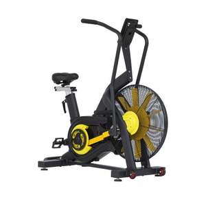 Bicicleta estática con ventilador para entrenamiento de capacidad cardio-respiratoria, mejora de la resistencia física, equipo de fitness aeróbico para interiores. - Product Image 1