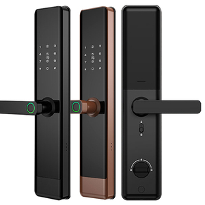 Phổ 6068 thép không gỉ cửa Lỗ mộng sinh trắc học vân tay bàn phím mật khẩu Keyless ttlock/tuya thông minh Keyless khóa cửa - Product Image 1