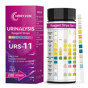 Bandelettes de test <span class=keywords><strong>urinaire</strong></span> à 11 paramètres pour la détection des infections urinaires, modèle URS-11 - Product Image 3