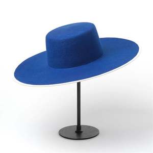 Chapeau Fedora Unisexe X1238 en Feutre de Laine, Style Jazz, avec Ruban Décoratif Imprimé, Respirant, Idéal pour Usage Quotidien en Extérieur - Product Image 1