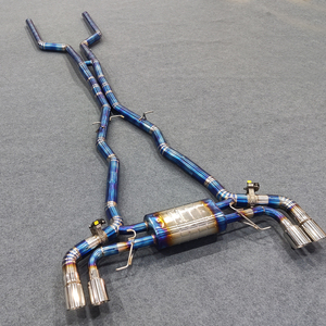 Marmitte Valvetronic Catback scarico per BMW M5 F90 M8 F92 tubo di scarico in titanio - Product Image 6