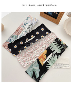 <span class=keywords><strong>Accessoire</strong></span> pour cheveux DIY pour femmes : Outil de coiffure fait main Magic Twist en tissu, antidérapant, avec motif floral et nœud imprimé coloré, pour <span class=keywords><strong>chignon</strong></span> et coiffures de fête - Product Image 5