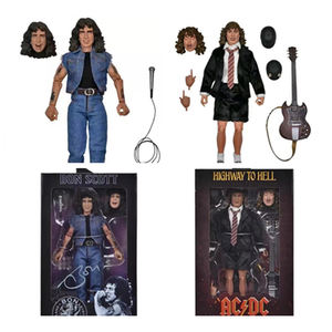 NECA <span class=keywords><strong>AC</strong></span>/<span class=keywords><strong>DC</strong></span> ANGUS <span class=keywords><strong>YOUNG</strong></span> Highway to Hello BON SCOTT Guitariste Articulated Joints Mobile Action Figure Collection Movie Model Toy - Product Image 1