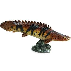 Yxs niños simulación océano modelo sólido agua dulce cocodrilo gar oro arowana punto dinosaurio pez animal juguete - Product Image 5