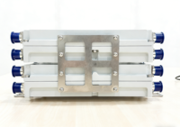 Filtre de bande professionnelle 2,6 GHz à quatre unités et 8 sections avec une puissance moyenne de 100 W pour base de réseau 5G