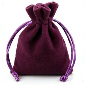Velvet Dust Shoe Bag Luxury Clothes Hat Velvet Storage <b>Textile</b> <b>Packaging</b> Bags Velvet Drawstring Bag Velvet pink Drawstring Bags - Product Image 4