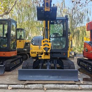 Meilleures ventes : Mini-pelleuse sur chenilles d'occasion SK55SRX de 5,5 tonnes, presque neuve et durable, idéale pour l'agriculture et les travaux domestiques - Product Image 4