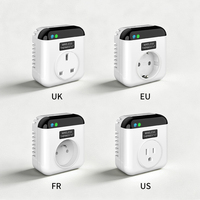 Nouvelle prise intelligente programmable avec thermostat Wi-Fi pour la compatibilité avec les appareils en plastique, application iOS/Android, DC/AC 90-250V 16A