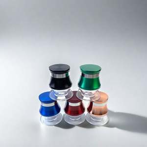 Nouveau produit 2024, vente en gros OEM/ODM, moulin à herbes en alliage de zinc métallique 68 mm, 4 pièces, moulin à gobelet - Product Image 2