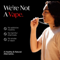 Inhalateur pour arrêter de fumer au design moderne 7 infusions d'épices zéro nicotine aide personnelle réutilisable bâtonnets d'arôme bio filtre modulaire