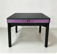 Table de Mahjong Automatique Électrique Pliante 36* pour Divertissement Familial et Fêtes