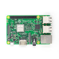 Raspberry Pi 3B/3B+ 1GB RAM Geliştirme Kartları Dört Çekirdekli BCM2837 64bit Tek Kartlı Bilgisayar