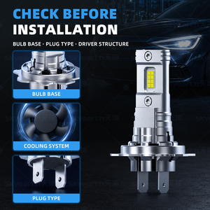 Bombilla LED H7 para Faros Delanteros de BMW E60 E90 F10 F30 Audi A6 C7, Luz Baja, Conversión de Faros Automotrices, Proveedor de Fábrica al por Mayor - Product Image 5