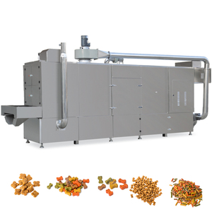 Máquina de pellets de alimentación de peces de gran capacidad para procesamiento de alimentos animales, nuevo engranaje de bomba de Motor para perros, industrias de restaurantes, PLC - Product Image 4
