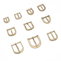 QIFENG boucle de ceinture en métal de différentes tailles pour vêtements ceinture veste manteau portefeuille montre sac en cuir faisant des accessoires boucle broche