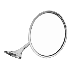 Nuovo Specchietto Laterale Interno Cromato Bianco in Vetro Stile <span class=keywords><strong>Vintage</strong></span> per Modelli <span class=keywords><strong>Chevrolet</strong></span> 1963-1965, Adattamento Universale - Product Image 3