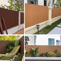Échantillon Gratuit - Revêtement Mural Extérieur WPC & Panneau de Bardage Bois-Plastique Ignifuge et Imperméable pour Décoration Extérieure de Ferme/Villa