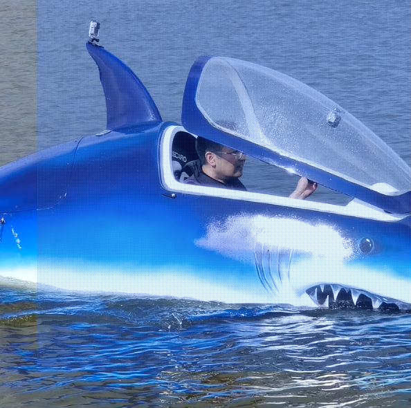 Factory Direct Sale Latest Model 2-Seater Shark Jet Ski for High-Speed Water Sports