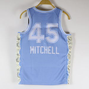 Kinder #45 Mitchell 2025 City Edition Basketball uniform-Bestickt, Drops hipping - Product Image 1