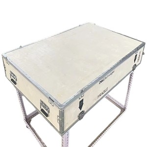 Caisse en bois personnalisée Zhiduo, en contreplaqué, pour l'exportation de marchandises dangereuses, avec poignée - Product Image 1