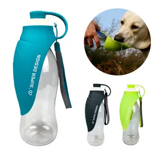 卸売新デザインペットウォーターボトル犬用ポータブルハンギング犬用飲料水ボトル