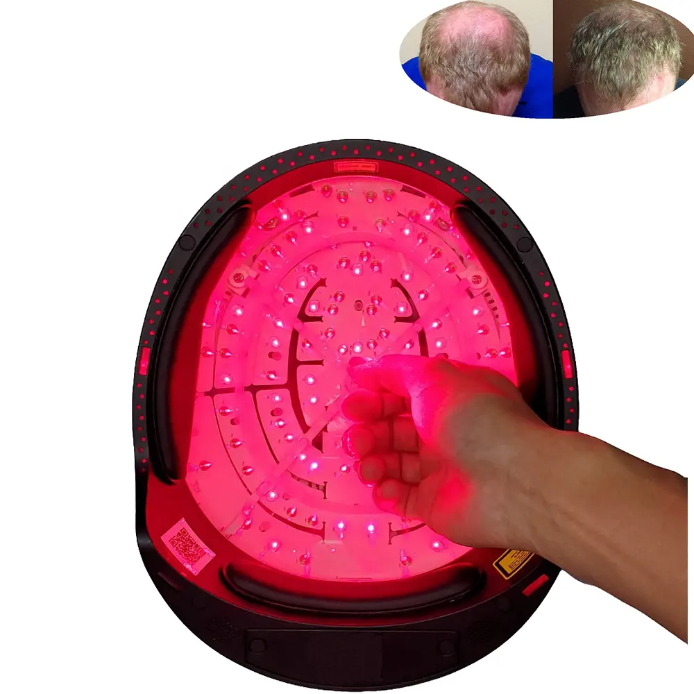 Portable diodes Laser Cap Laser hair growth therapy for Hair Loss treatment