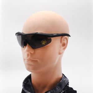 Vente flash - Lunettes tactiques d'extérieur <span class=keywords><strong>3</strong></span> Lends, résistantes au vent et au sable, lunettes de sécurité Gosafety, protection des yeux, ensemble de lunettes tactiques - Product Image 3