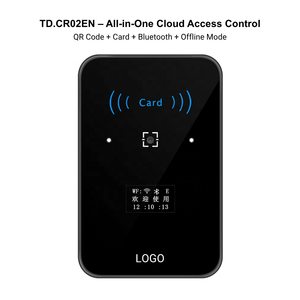 TCP/IP อีเธอร์เน็ต กันน้ำ ระบบควบคุมการเข้าออกด้วยคิวอาร์โค้ด เครื่องอ่านบัตรไอซีแบบรวม ระบบสแกนบัตร NFC สำหรับทางเข้าสำนักงานอัจฉริยะ - Product Image 2