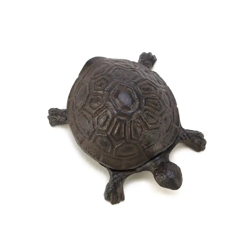 Décoration de jardin de petite tortue, en résine, forme de petite tortue, cache-clés, 1 pièce