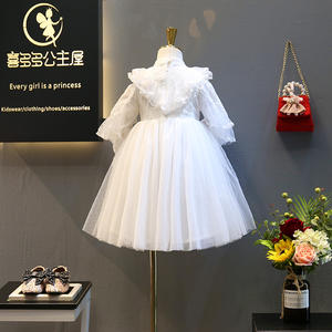 Nuevos Productos, Vestidos Blancos Elegantes para Niñas, Compra Directa de China - Product Image 2