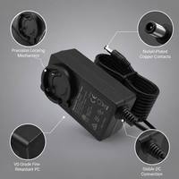 Chargeur de batterie universel 48W, adaptateur de voyage mondial avec 4 prises interchangeables, compatible avec les batteries Li, plomb-acide et lithium ternaire