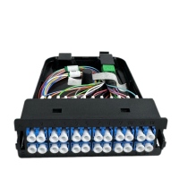 Fibre Optique Produit MPO/MTP LGX Box 12 24 Fibre Core LC MPO Cassette Boîte Monomode OM2 OM3 MPO MTP Modulaire Cassette