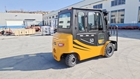 Chariot élévateur électrique haute performance 5T CPD50 : levage 3 étapes 4M, système ZAPI, batterie 80V 700Ah.