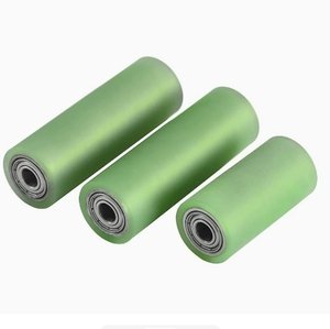 Nouvelle roue à double roulement revêtue de polyuréthane de <span class=keywords><strong>25mm</strong></span> de diamètre extérieur roue en caoutchouc résistant à l'usure pour les industries de l'hôtellerie et de la restauration - Product Image 6