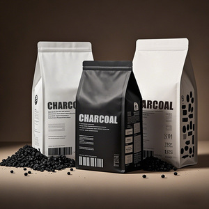 Sac en plastique de charbon de bois étanche à haute barrière en plastique avec logo personnalisé 3kg 4kg 5kg sac de charbon laminé en plastique - Product Image 6