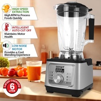 Licuadora Gemat de Alta Resistencia de 6L, Licuadora Comercial para Cocina y Potente Mezcladora de Alimentos, Exprimidor Multifuncional, Licuadora Comercial