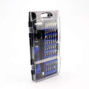 Juego de destornilladores multifuncionales de 60 piezas con mango antideslizante para reparación de teléfonos, computadoras y herramientas domésticas - Product Image 5