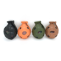 Vente chaude 3D Libération Soulagement Du Stress Jouet Ventes Directes En Caoutchouc Souple Sécurité Squeeze Grenade Boule De Raisin pour Enfants