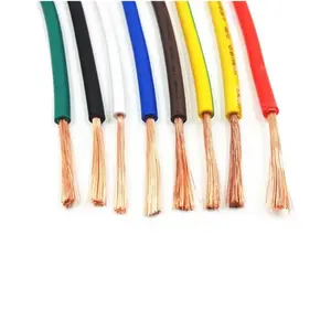 1Core Flexible CCC CE Certification H07V-K Copper PVC Insulated Building Wiring Wires