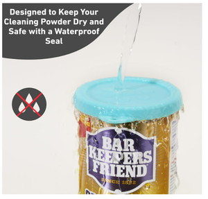 Limpiador en <span class=keywords><strong>Polvo</strong></span> de Silicona para Tapas de Barras Compatible con Bar Keepers Friend Comet/<span class=keywords><strong>Ajax</strong></span> (12 oz 21 Oz) Resistente a la Humedad Diseño Moderno Flexible - Product Image 5