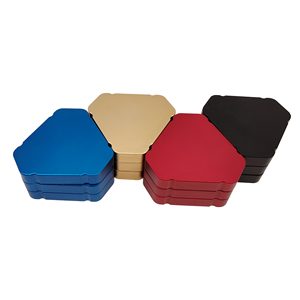 Molinillo de Aluminio con Forma Triangular Única, Fácil de Abrir, Diseño Exclusivo No Circular para <span class=keywords><strong>Tabaco</strong></span> - Product Image 2
