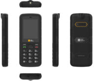 Teléfono Inteligente AGM M9 con Funciones Básicas, 4G, 48 MB de RAM + 128 MB de ROM, LTE CDMA, Doble SIM, Cuatro Núcleos, Batería de 1000 mAh, Pantalla LCD de 2.4 Pulgadas y 60 Hz