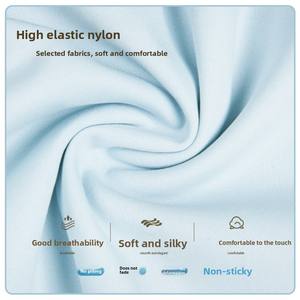 Justaucorps de ballet pour femme adulte, dos nu, <span class=keywords><strong>col</strong></span> montant, manches plissées en maille, combinaison pour l'entraînement, maillot de bain bikini - Product Image 4