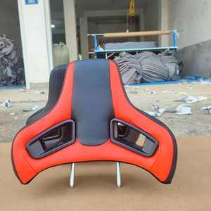 Reposacabezas de Asiento de Coche de <span class=keywords><strong>Carreras</strong></span> Desmontable, Universal, de Cuero, Impermeable, para Automovilismo Deportivo, Zhejiang - Product Image 4