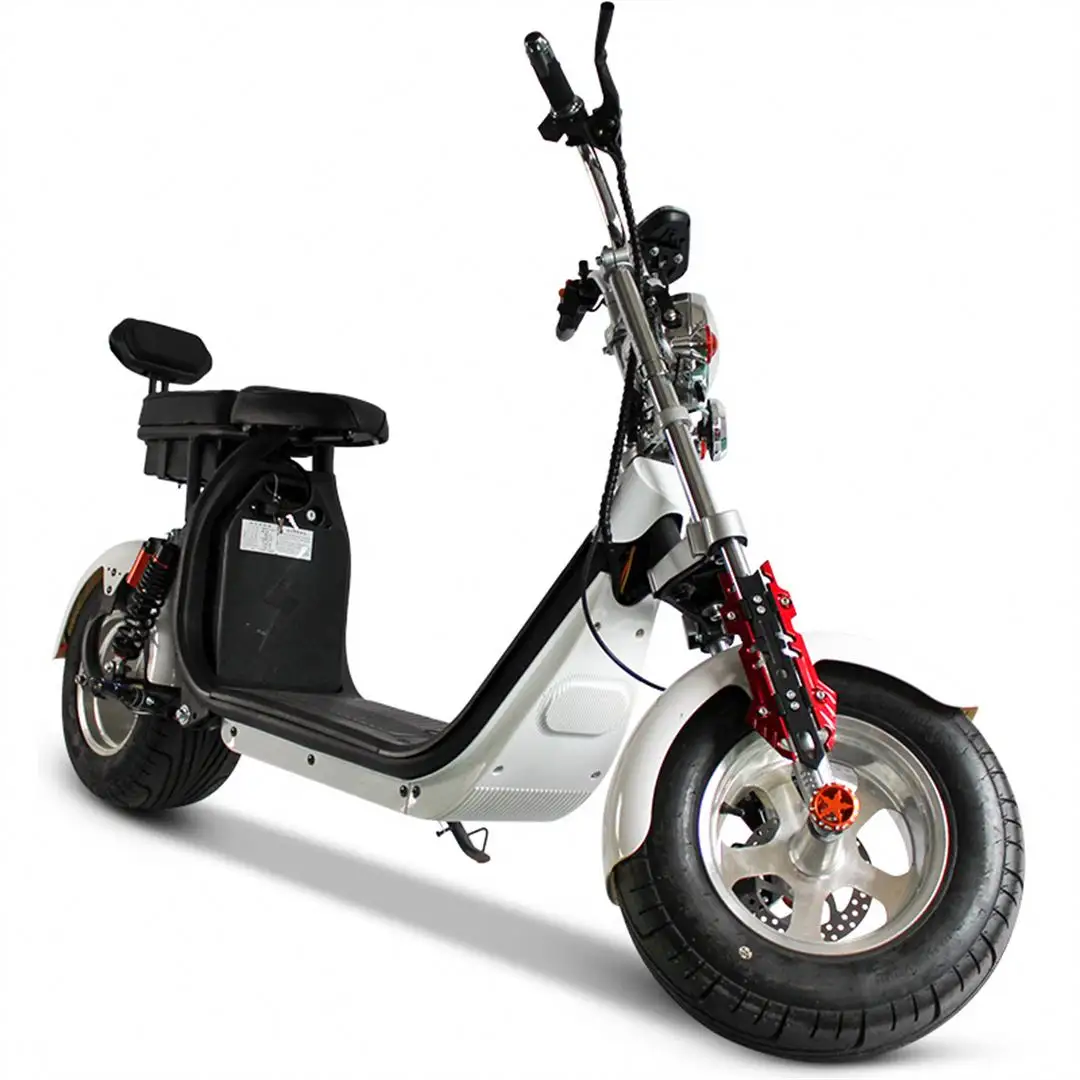 SF CITYCOCO Single Bar Fat Tyre Citycoco Europe 1500W 12AH/20AH/40AH Removable Battery Electric Scooters