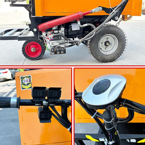 Hand <b>Trolley</b> for Construction Sites Transporting Sand Bricks Agricultural Orchard Livestock Farming Dump Truck - Product Image 5